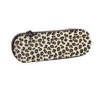 MIJKO Stampa leopardata, Astuccio per matite Astuccio per matite in pelle PU Astuccio per penne a matita di grande capacità