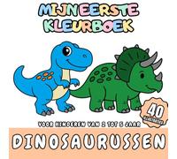 Mijn Eerste Kleurboek Dinosaurussen voor Kinderen van 2 tot 5 jaar: 40 leuke dinosaurussen om in te kleuren voor kinderen