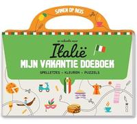 Mijn vakantie doeboek - Italië: Voor op de achterbank!