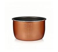 MiJob Pentola a Pressione elettrica, pentola multicooker, Ciotola da 5 Litri, Padella Antiaderente, Doppio spruzzo, addensante