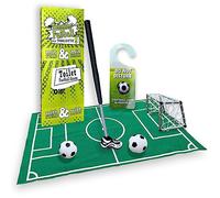 MIJOMA Gioco per WC Calcio da Toilette, Gioco di Calcio per WC, Gioco per Cloaca per il Bagno, Regalo per Uomini