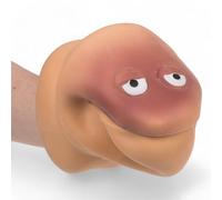 MIJOMA Manichino a forma di pene - Hand Puppet Willy in gomma termoplastica, Party Highlight, la risata ad ogni celebrazione, 16 x 10 cm