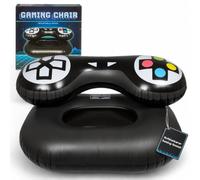 MIJOMA Poltrona gonfiabile da gioco circa 115 x 70 x 55 cm | Comoda seduta per controller da gioco, design retrò, accessorio perfetto per il gioco