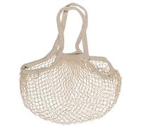 MIJOMA Rete per la spesa, 40 x 60 cm, 100% cotone, riutilizzabile, borsa a rete per frutta e verdura, borsa per la spesa sostenibile, portata fino a 15 kg, ideale per spiaggia e mercato, colori