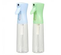 MIJOMA Set di 2 flaconi spray - nebulizzatore per acconciatura e piante - contenitore ricaricabile da 310 ml - flacone spray fine Ø 6 x 24 cm