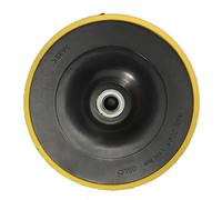 MiJunHD Platorello autoadesivo M14 con gancio e anello, 150 mm, per smerigliatrice angolare, piastra di supporto per lucidatura, levigatura e lucidatura (1 pezzo)