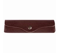 Mika Custodia per occhiali in pelle da 16 cm marrone
