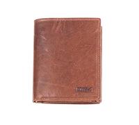 Mika Portafoglio RFID in pelle 9,5 cm braun (42221)