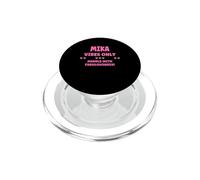 MIKA Personalized Name Funny Cute Custom MIKA Name PopSockets PopGrip per MagSafe