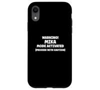 MIKA Personalized Women's Gift Custom MIKA Custodia per iPhone XR