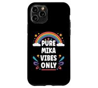 MIKA Vibes Only Cute Retro Girls MIKA Name Custodia per iPhone 11 Pro