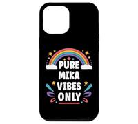 MIKA Vibes Only Cute Retro Girls MIKA Name Custodia per iPhone 12 Pro Max