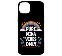 MIKA Vibes Only Cute Retro Girls MIKA Name Custodia per iPhone 14 Plus