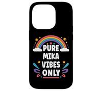 MIKA Vibes Only Cute Retro Girls MIKA Name Custodia per iPhone 14 Pro