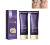 Mikabila Cover up Makeup 74ml*2pcs Correttore Impermeabile Per Cicatrici,Crema Correttore per Tatuaggi,Aggiornamento Professionale Cicatrice Tatuaggio Correttore Macchie Nascoste Trucco