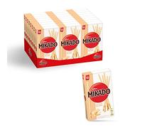 Mikado Biscotto Ricoperto di Cioccolato Bianco, 24 x 70 g