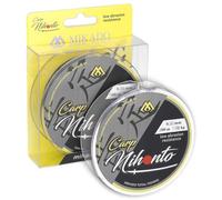 Mikado Filo da Pesca Nihonto Carp in Nylon Ideale per Lo Spinning Surfcasting Carpfishing Trota Lago Resistente al Nodo con POCA Elasticit
