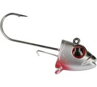 MIKADO Jig Head Jaws Vertical, set di 2 teste da pesca verticali, 5/0, per esche da 14 - 17 cm, con occhiello Stinger, 30 g, 45 g e 60 g (Natural Roach, 45 g)