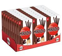 Mikado Original - CIOCCOLATO NOIR FONDENTE - Box con 24 Scatole da 75 gr [New Packaging]