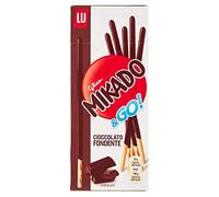 Mikado Pocket - Biscotti ricoperti di cioccolato fondente, confezione da 24 pezzi da 39g ciascuno