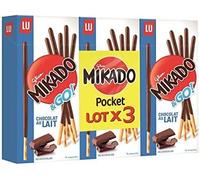 Mikado | Pocket latte di cioccolato 3 x 117 g | (4 pezzi) | Best Deal