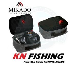 MIKADO REEL CASE Borsa da Pesca Impermeabile 24 x 20 x 12 cm