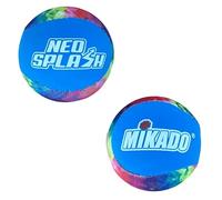 Mikado Sport Pallina Rimbalzante Acqua - Waboba Ball - Palla da Mare - Giochi da Spiaggia Mare e Piscina - Giochi per Bambini Ragazzi e Adulti (Blu)