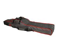 Mikado UWD-05-160-4-GY - Borsa per canne da pesca, 3/4 scomparti, 140-150-160-170 cm (160 cm / 4 scomparti/UWD-05-160-4-GY)