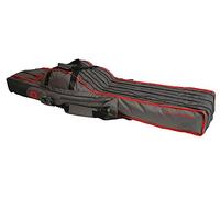 Mikado UWD-05-170-4-GY - Borsa da pesca a 3/4 scomparti, 140-150-160-170 cm, 4 scomparti, colore: Grigio