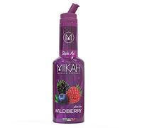 Mikah - Fruit Puree - Frutti di Bosco | Purea Ricca di Polpa di Frutta | Per Drink e Dessert | Uso Professionale | 1Kg (750ml)