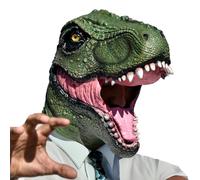 mikamax Dinosaur Mask - Costume di Halloween - Dino Costume - Maschera realistica - Maschera in lattice