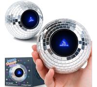 mikamax Palla decisionale discoteca - Magic Decision Maker - Agitare per le risposte - Gioco per feste e giocattoli da scrivania - Divertente idea regalo