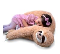 mikamax Sloth Pillow - XL - Peluche Giganti - Bradipo Peluche - Orsacchiotto Gigante - Baby Shower - 90 Centimeter