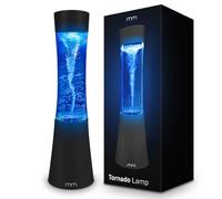 mikamax Tornado - Lampada LED da notte e da scrivania, luce d'atmosfera mobile con effetto tornado