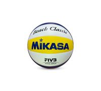Mikasa Beach Classic Beach Volleyball 5 Blue/Yellow/Red