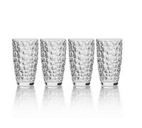MIKASA EAU DE VIE 4 PC Set Tutti Scopo Highball Cristallo Occhiali 340ml 340 ML