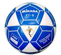 Mikasa FT5 Goal Master Soccer Ball, colore: Bianco/Blu, taglia 5