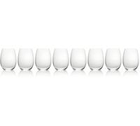 Mikasa Julie - Bicchiere da vino senza stelo (set da 4), 560 ml, trasparente (Confezione da 2)