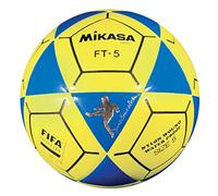 MIKASA Pallone da calcio FT5 Goal Master, blu/giallo, misura 5