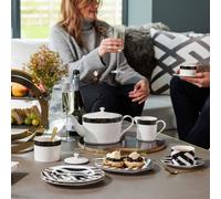 Mikasa Set 2 tazze da tè e piattini Luxe Deco