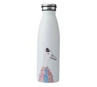 Mikasa Tipperleyhill, Borraccia termica in acciaio inox con isolamento a doppia parete, con motivo con anatra, mantiene le bevande calde per 12 ore e fredde per 18 ore, lavabile solo a mano, 500 ml