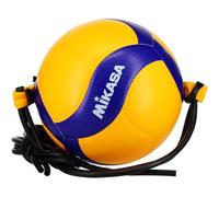 MIKASA V300W-AT-TR - Pallone da pallavolo, misura ufficiale, colore: blu/giallo