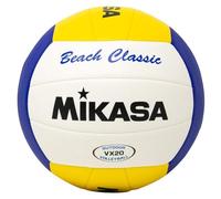Mikasa VX20 Beach Classic Ball VX20 - Palla da pallavolo unisex, 5 EU, colore: Bianco