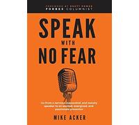 Mike Acker Speak With No Fear (Copertina rigida)