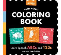Mike Alfaro Papel Picado Spanish Coloring Book (Tascabile) Si Sabo Kids