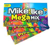 Mike and Ike Mega Mix Fruit Flavored Candies, 5 Oz, (Pack of 3)
