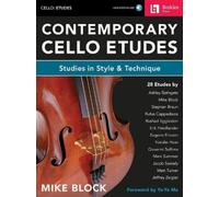Mike Block Contemporary Cello Etudes (Tascabile)