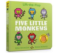 Mike Brownlow Five Little Monkeys (Libro di cartone) Five Little