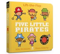 Mike Brownlow Five Little Pirates (Libro di cartone) Five Little