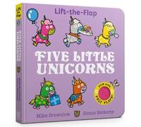 Mike Brownlow Five Little Unicorns (Libro di cartone) Five Little